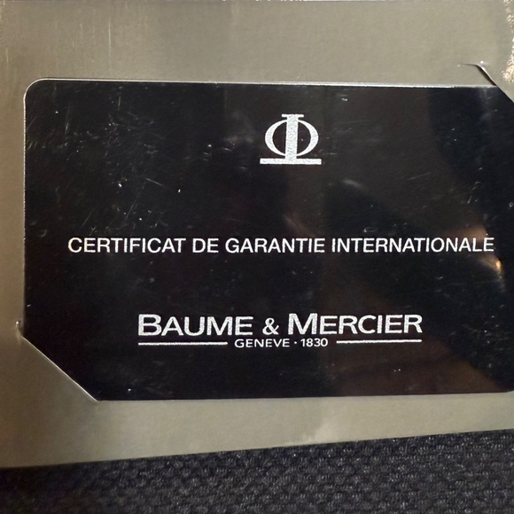 BAUME & MERCIER Watch with Diamonds for Women, Turquoise Blue Alligator Strap main image 6